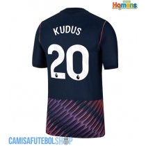 Camisa de time de futebol Tottenham Hotspur Mohammed Kudus #20 Replicas 2º Equipamento 2026-27 Manga Curta